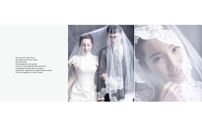 韓紗攝影 薇薇新娘 青島薇薇新娘婚紗攝影.@青島薇薇新娘采集到韓紗攝影(9圖)_花瓣婚禮