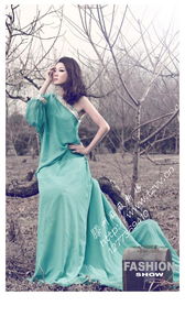 藍色誘惑 滕州薇薇新娘婚紗攝影的藝術(shù)探索